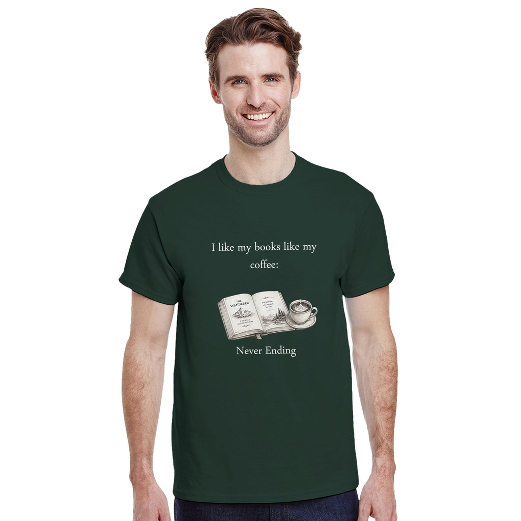 Coffee and Books T-Shirt – Funny Book Lover Gift - Designity