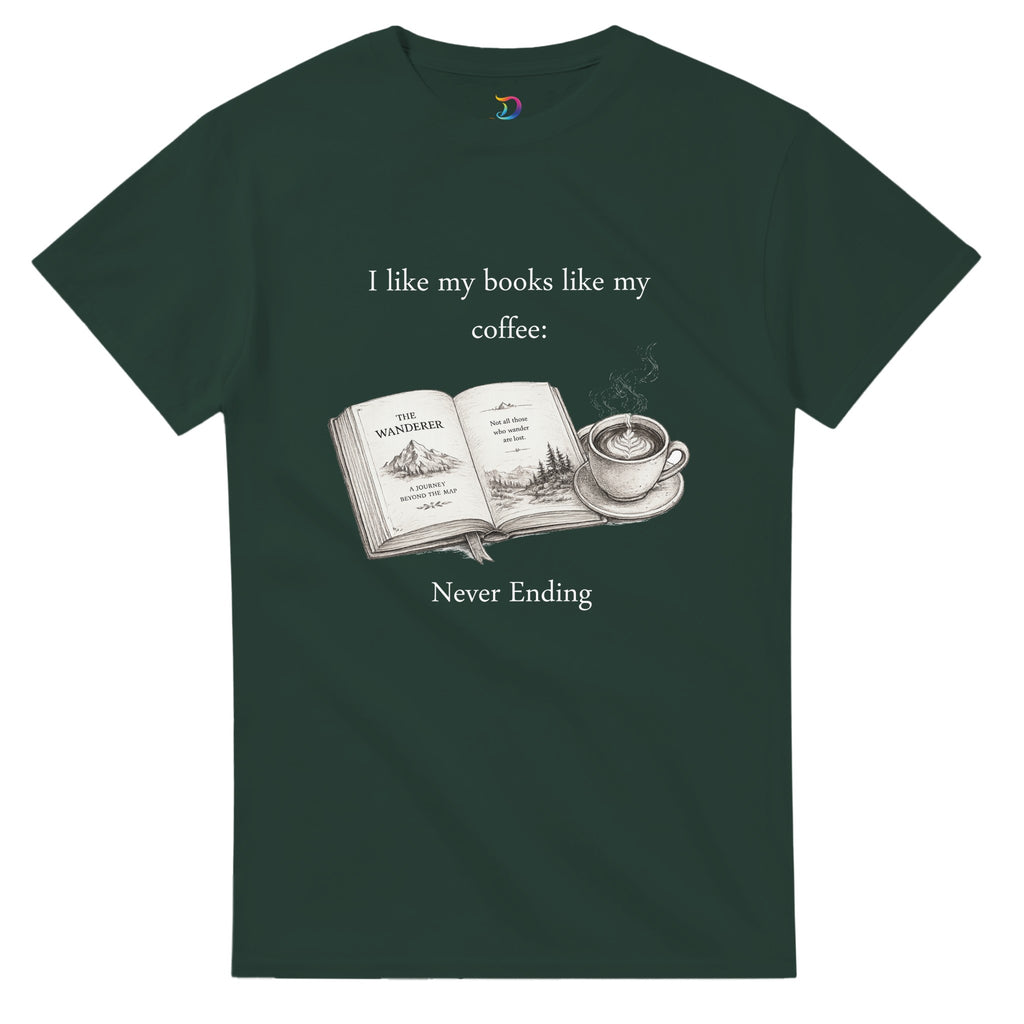 Coffee and Books T-Shirt – Funny Book Lover Gift - Designity