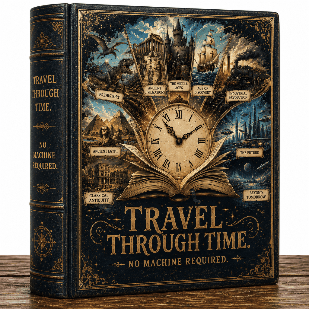 Reading Is Time Travel Graphic Tee – Book Lover T-Shirt For Him - Designity