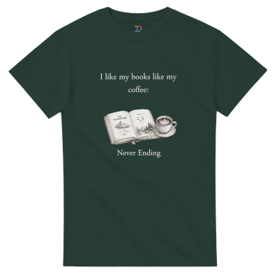 Coffee and Books T-Shirt – Funny Book Lover Gift - Designity